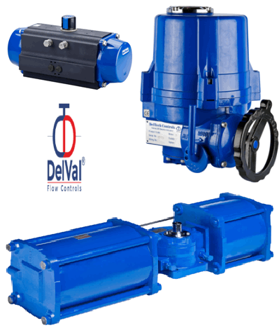 Delval Deltorq Actuators